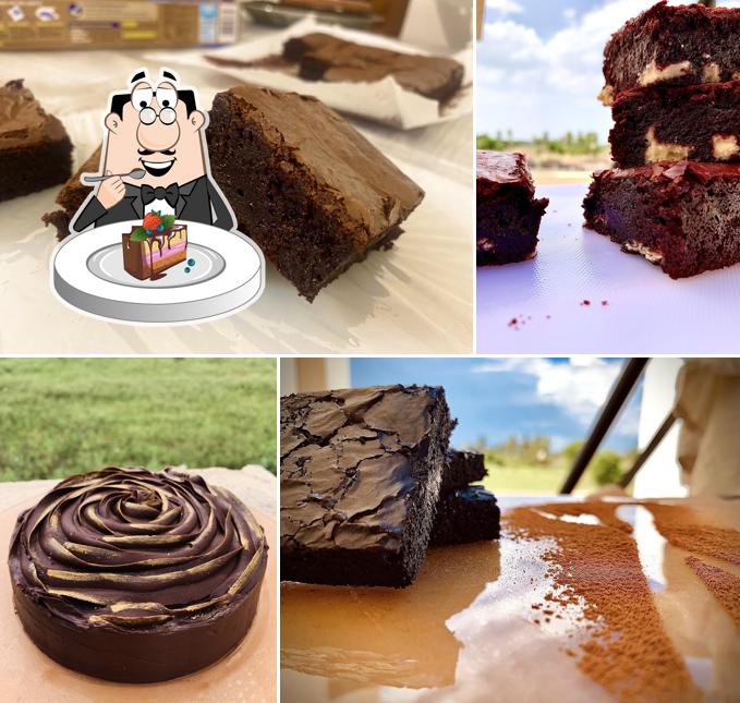 Chocolate cake at Plates of spices (Cakes & Brownies)