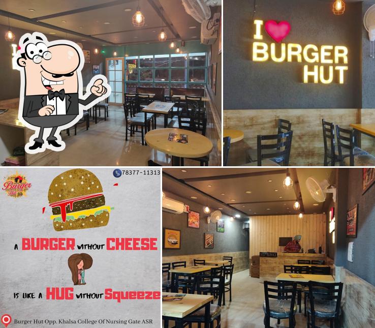 Check out how Burger Hut khalsa College looks inside
