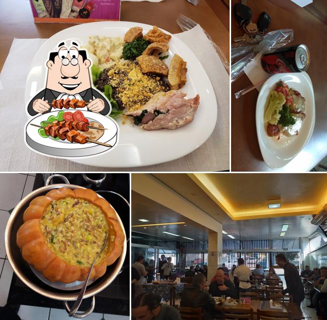 Platos en Restaurante Sabor do Sul