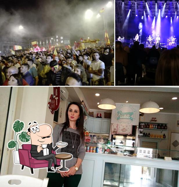 Gli interni di Bunny Bakery