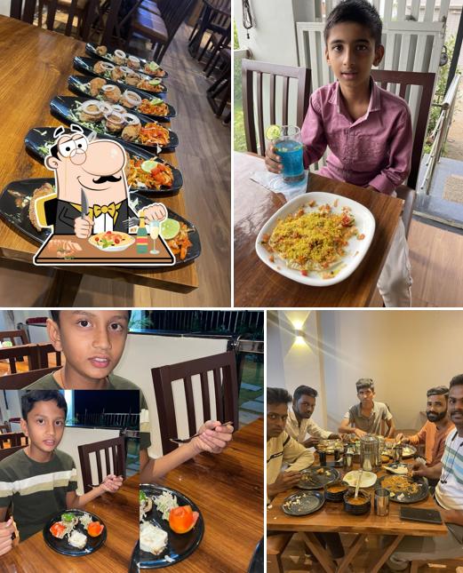 Food at Hotel Paradise Family Restaurant