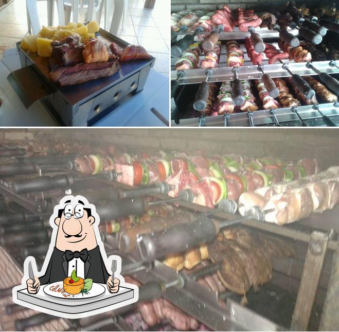 Comida em Quiosque do Gaúcho