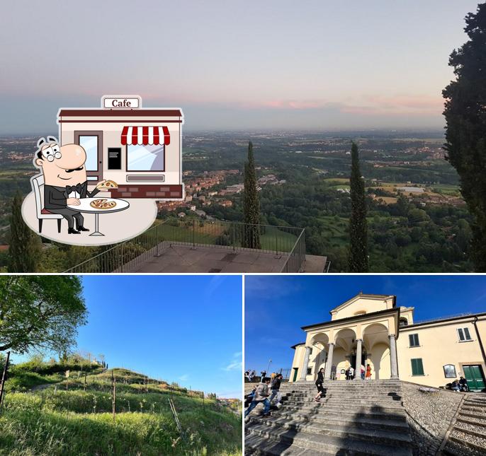 Puoi goderti l'aria fresca dal dehors di CASCINA LIMONTA bar e tavola calda