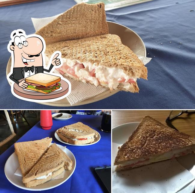 Order a sandwich for lunch or dinner