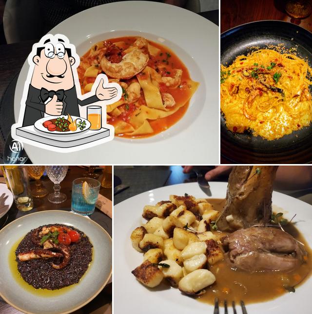 Platos en Baretta Restaurante