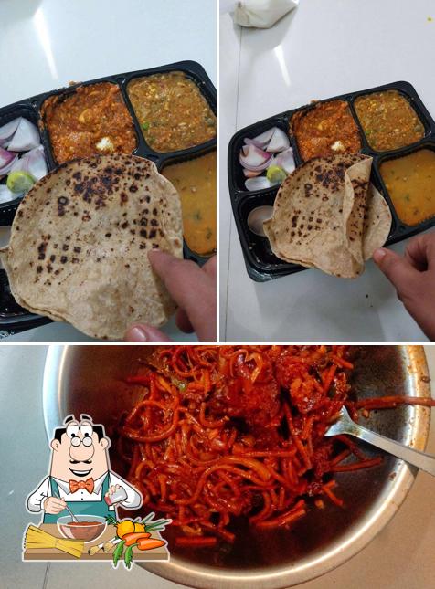 Spaghetti bolognese at JAY AMBE FOOD CORNER