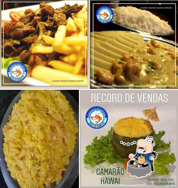 Platos en Camarão Regional