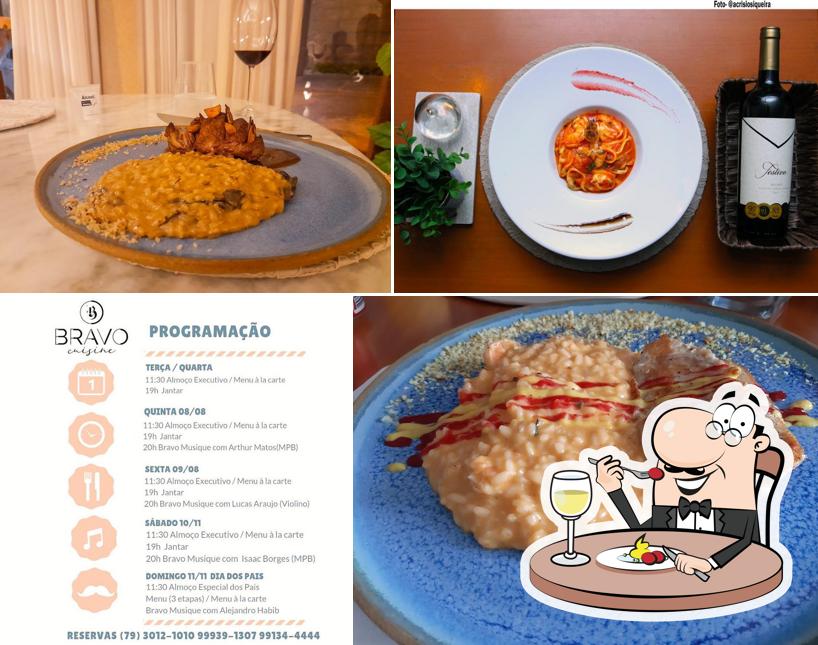 Platos en Bravo Cuisine