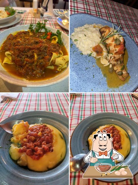 Ravioli em Due Amici Cantina