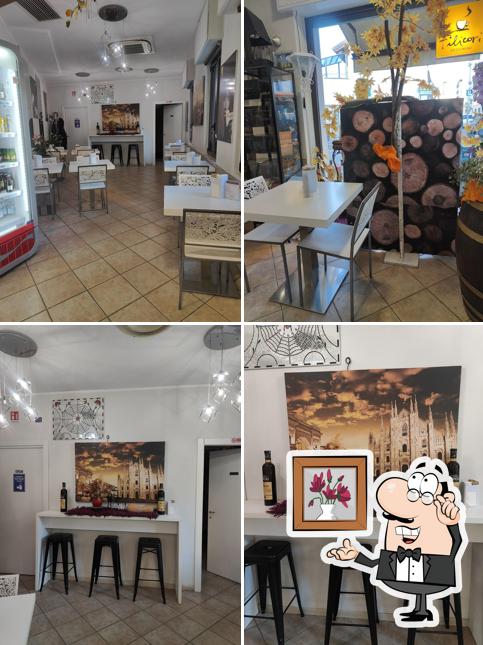 Gli interni di Il Ragno d'Oro