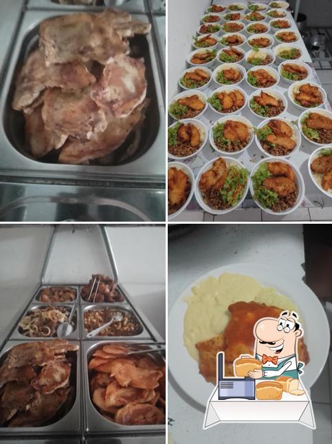 Pão-com-alho em Restaurante Sabor da Gente