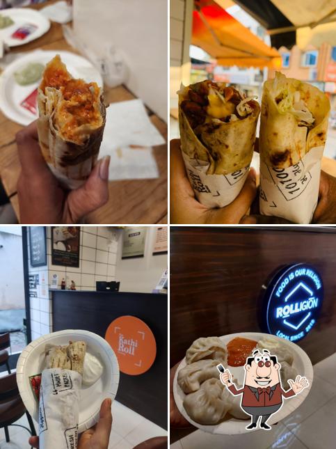 Shawarma at The Kathi Roll Factory