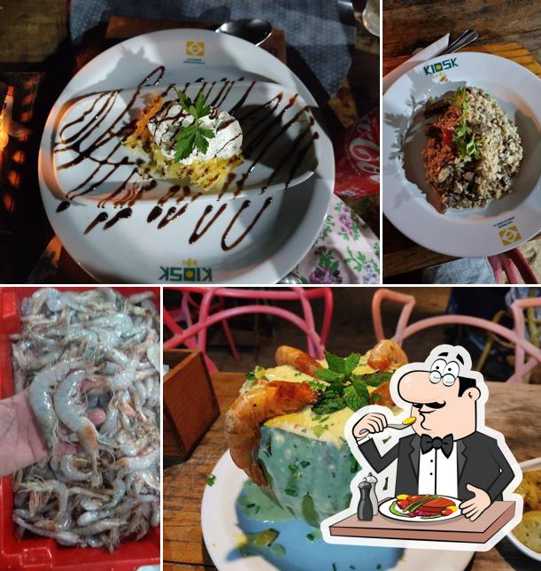 Platos en Kiosk Bistrô