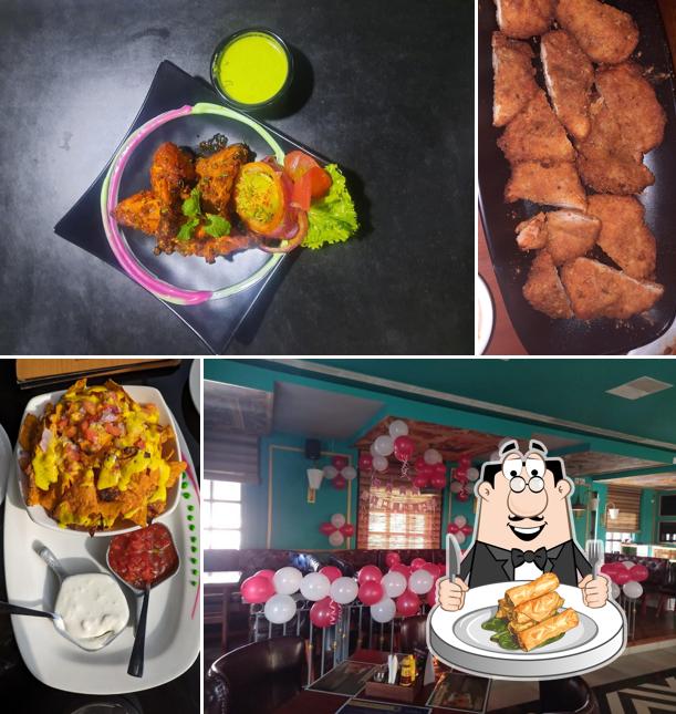 Spring rolls at Barrels of Brew Pub