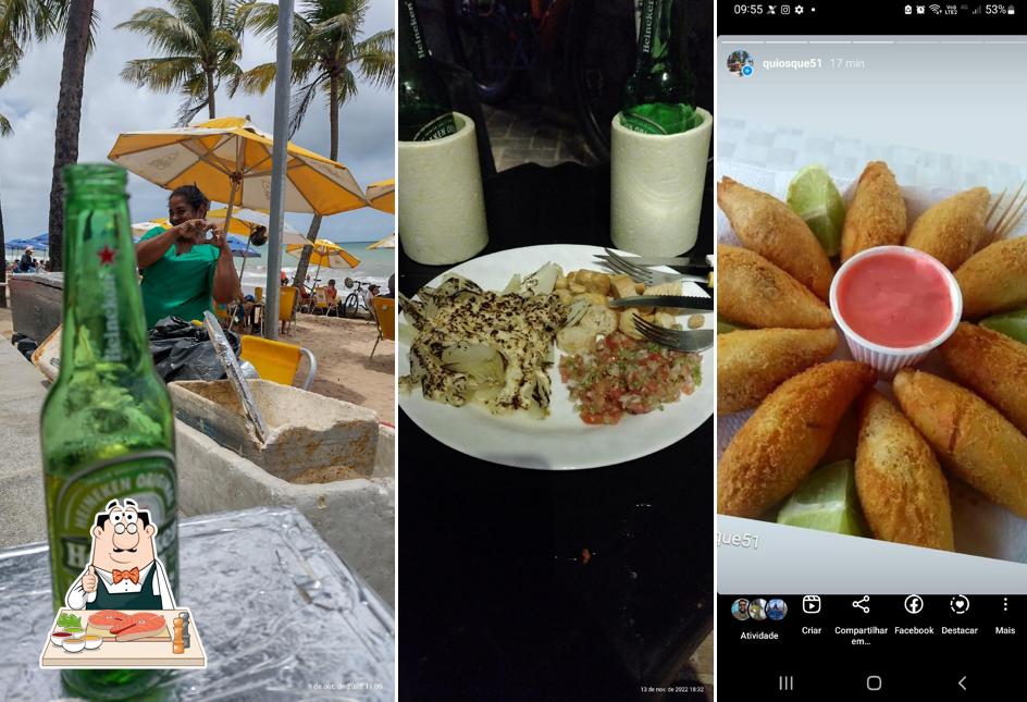 Peixe e fritas em Quiosque 51 - Av Boa Viagem