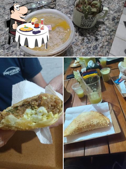 Prato de queijo em Pastel da Su