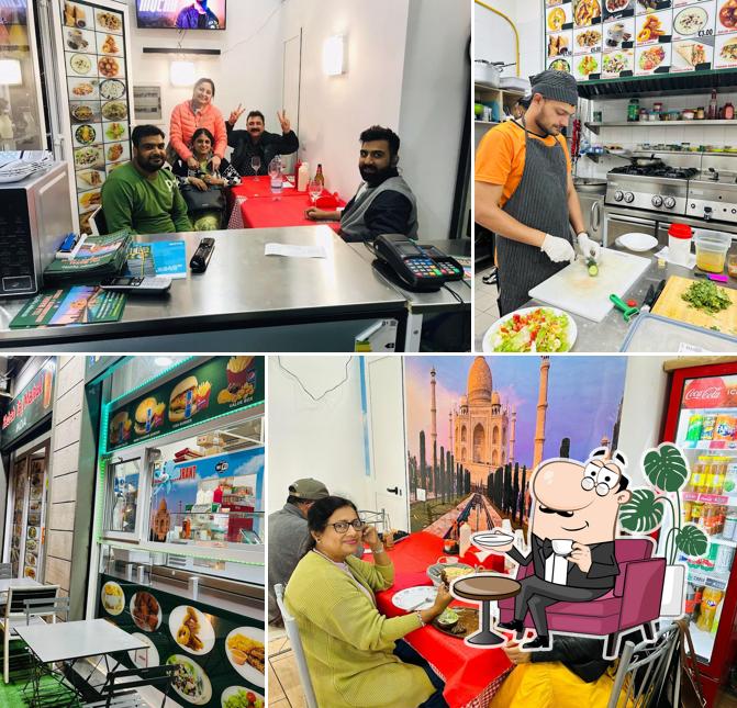 Gli interni di Ristorante kebab Taj Mahal