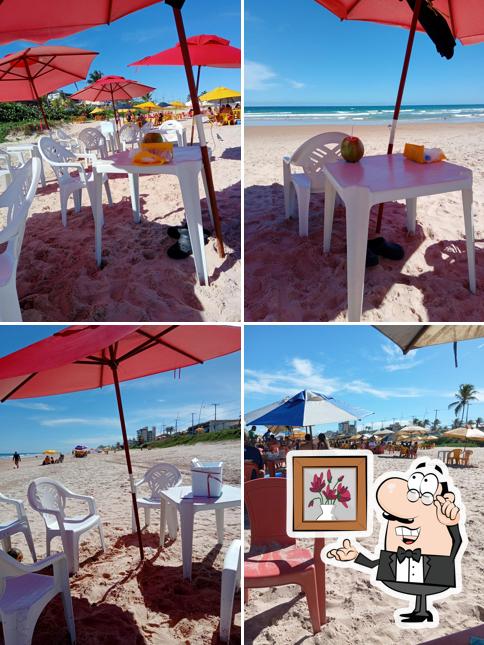 O interior do Skina da Praia