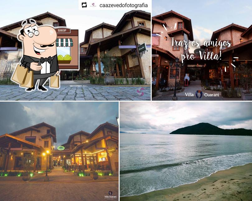 O exterior do Villa Guarani