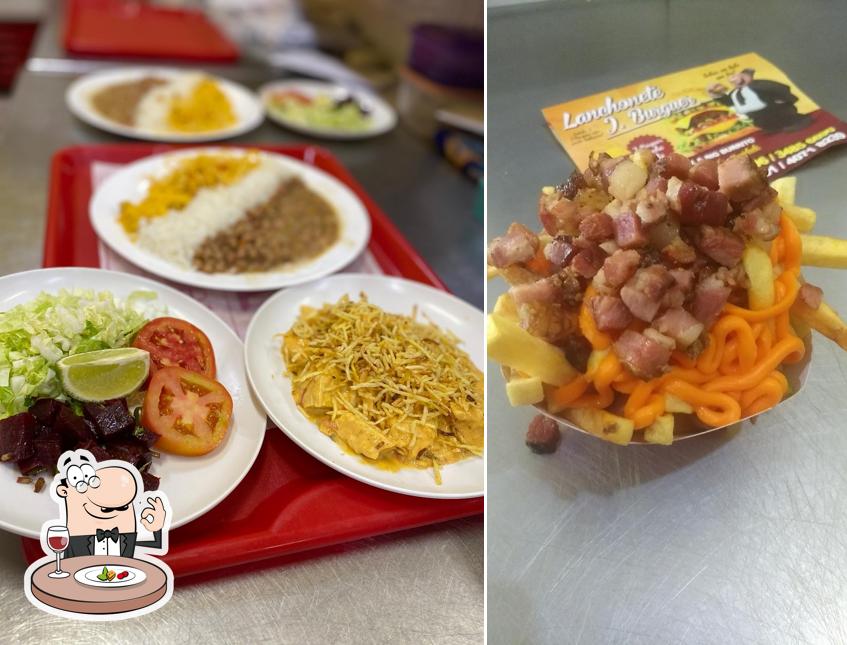 Comida em J.Burguer
