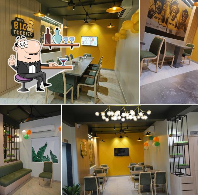 The interior of ICB's BIG FOODIES