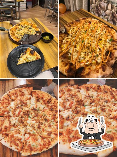 Try out various kinds of pizza