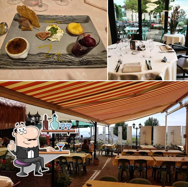 Gli interni di Auberge Fleur-de-Lys SA