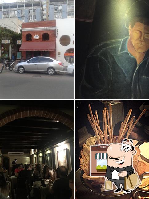 O exterior do Buca Trattoria