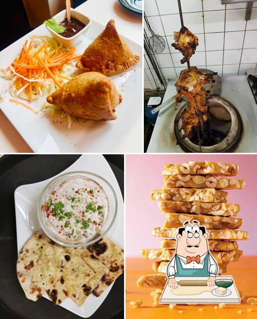 Samosa al Restaurant Tandoori flames