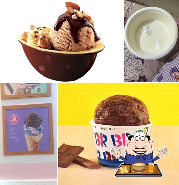 Clam chowder at Baskin Robbins