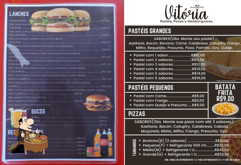 Pastelaria, Pizzaria e Hamburgueria Vitória