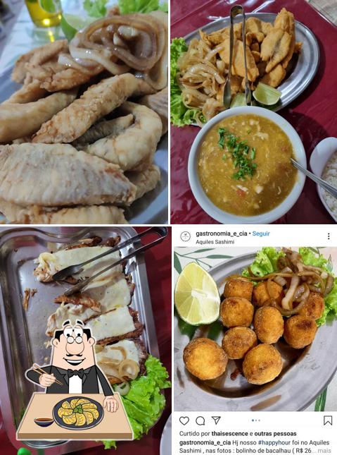 Gyoza em Aquiles Sashimi