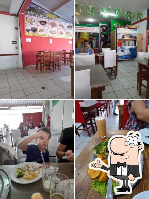 O interior do Ponto do Peixe Frito
