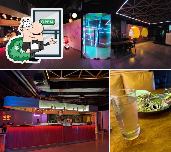 The image of Bakoo Yaar’s exterior and food