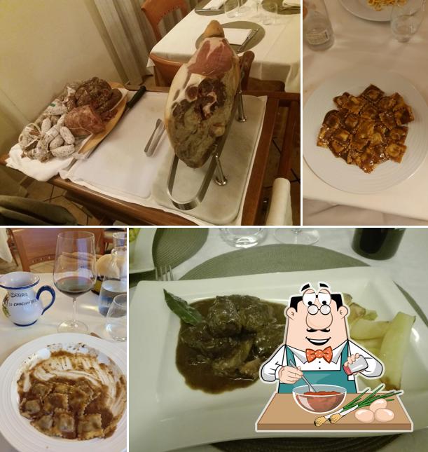 Ravioli al Osteria La Chiacchierata