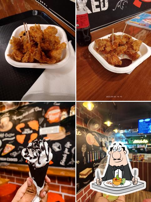 Food at Addaholic Cafe