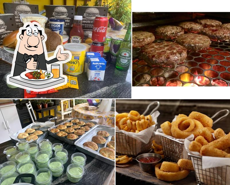 Platos en Burgão do Japão