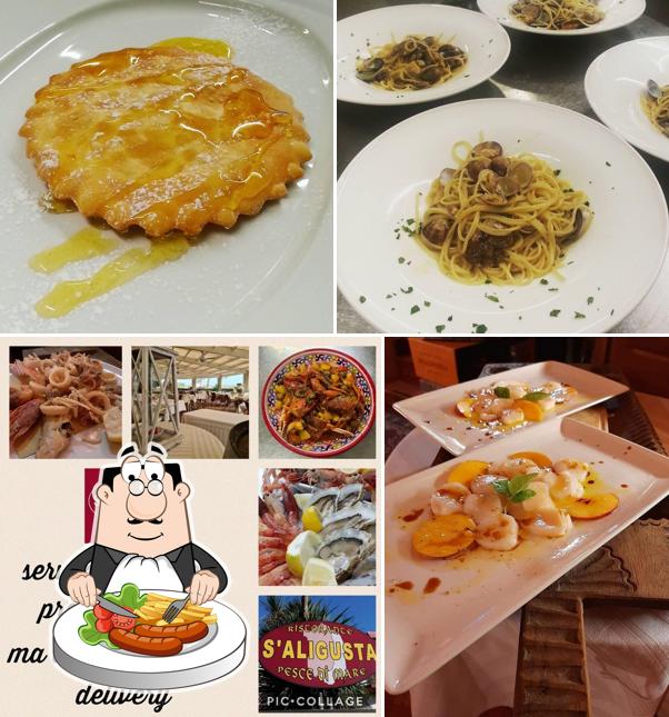 Platti al Ristorante S'Aligusta