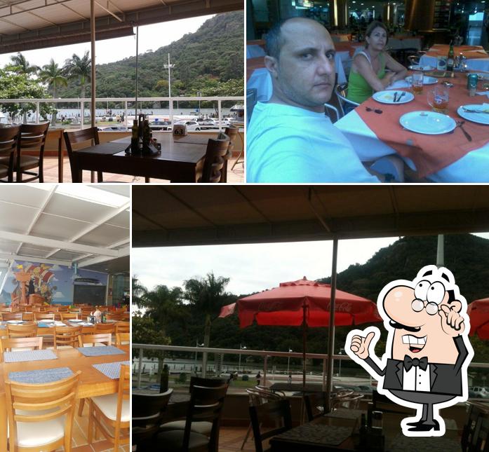 O interior do Vikings Restaurante