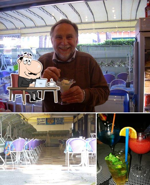 Guarda la immagine che presenta la interni e bevanda di Gelateria Bar Torino