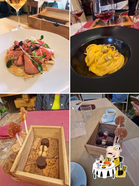 Platti al Ristorante Osteria La Rosa Rossa