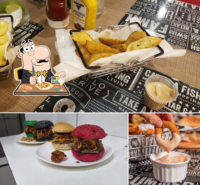 Platos en BurgUp! Hamburgueria