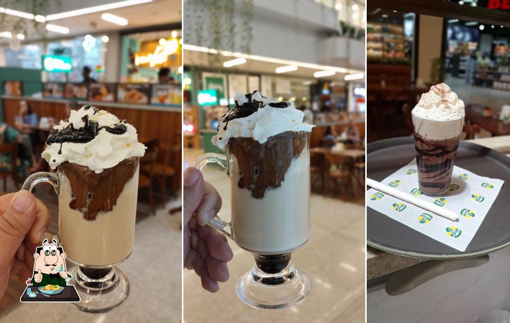 Mousse de chocolate em Casa do Pão de Queijo