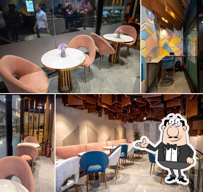 The interior of Ququ Cafe