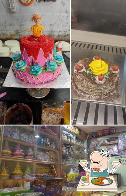 Among different things one can find food and interior at CAKEHOUSE BAKERS-We bake our own bread