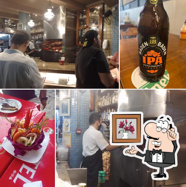 O interior do Bar do David - Filial Copacabana