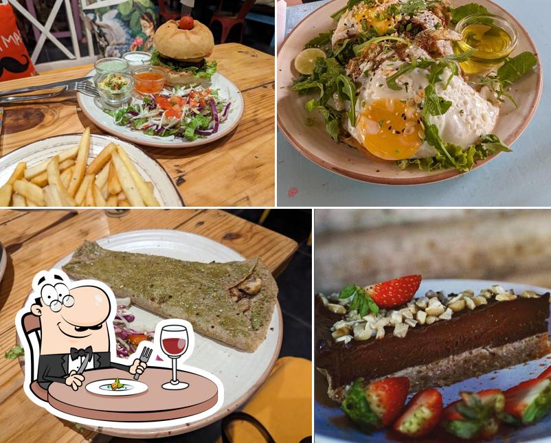 Food at Mandala Cafe Agonda