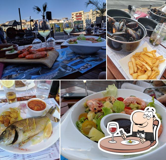 Café Le Saint-Clair Sète - Brasserie Glacier Bar à Cocktails & Tapas