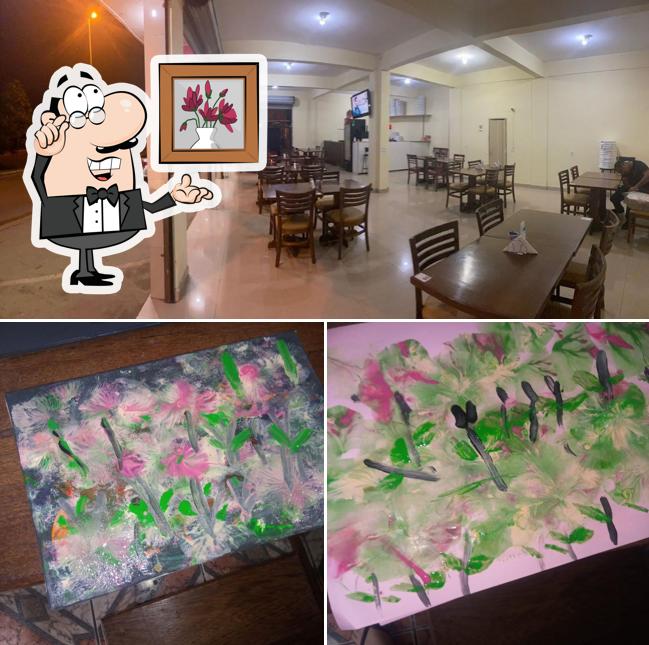 O interior do Pizza King´s