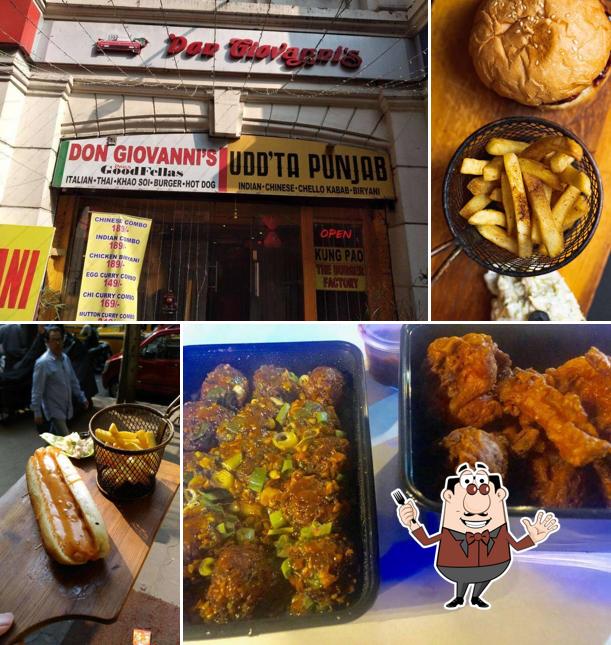 Food at The Burger Factory